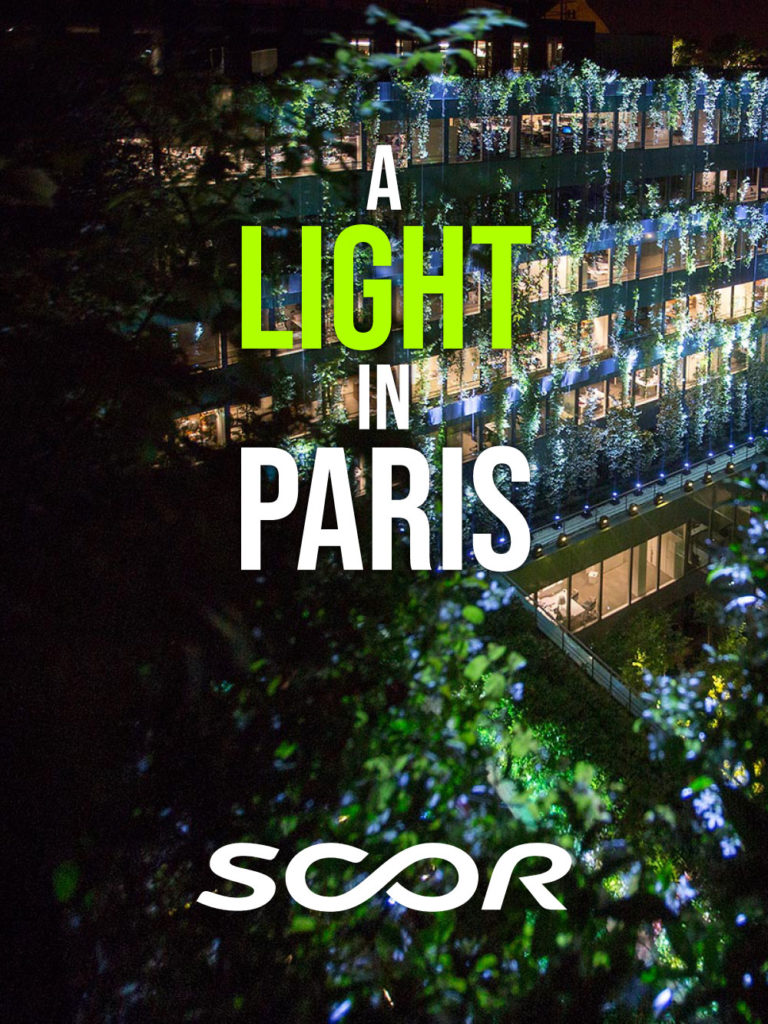SCOR headquarters, architectural lighting