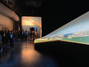 Transitions XXL, part 1 : the origins of industry. Immersive exhibition. Life - base sous-marine, Saint Nazaire, France - The Immersers