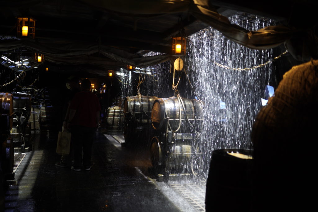 Inside Christopher Columbus' ship la "Santa Maria", immersive walkthrough "Allende la Mar Oceana", Puy du Fou España, Toledo. © Puy du Fou