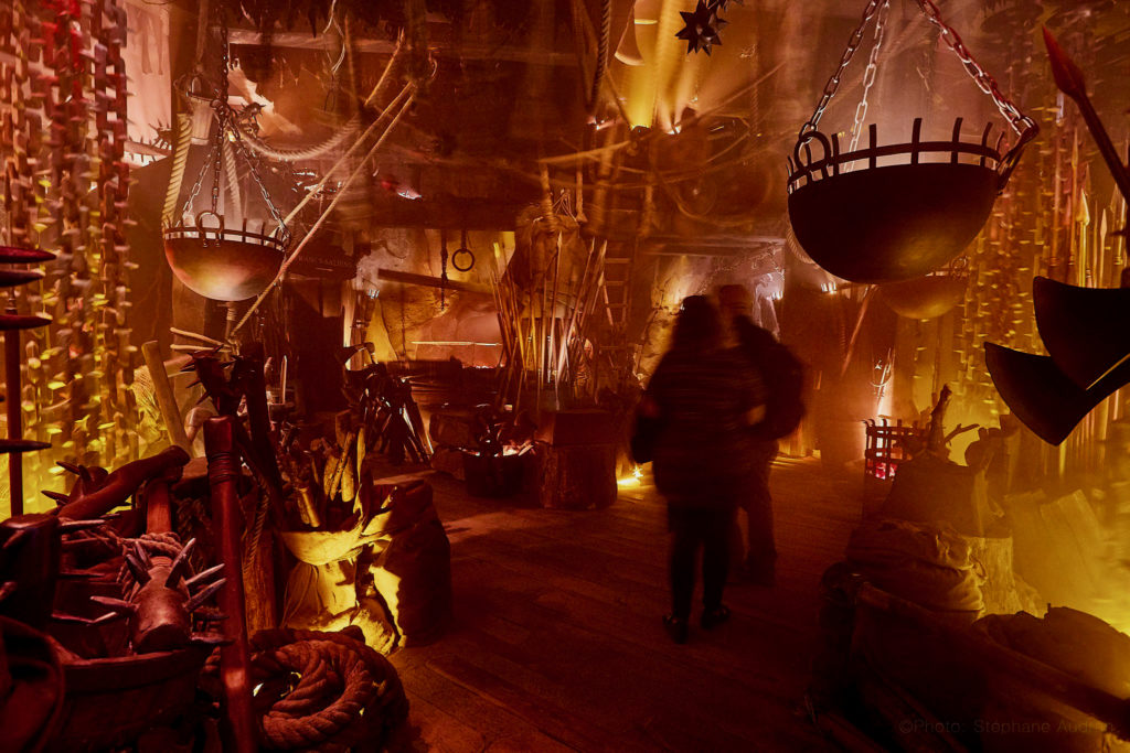 The Forge. Immersive walkthrough "Le Premier Royaume", Puy du Fou, France. © Puy du Fou