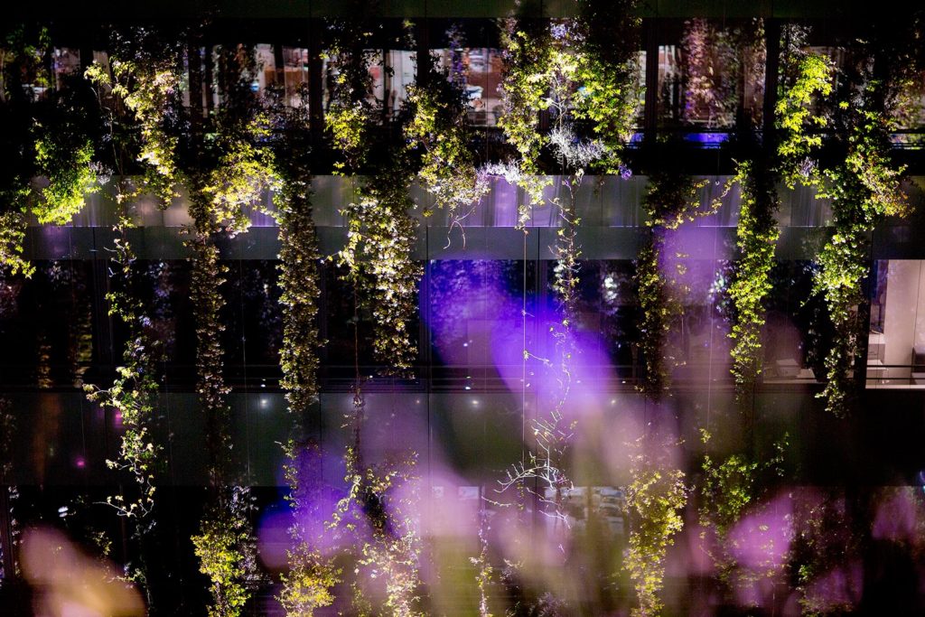 Architectural Lighting, creative and low-consumption, SCR Headquarters, Paris, France. © Les Petits Français